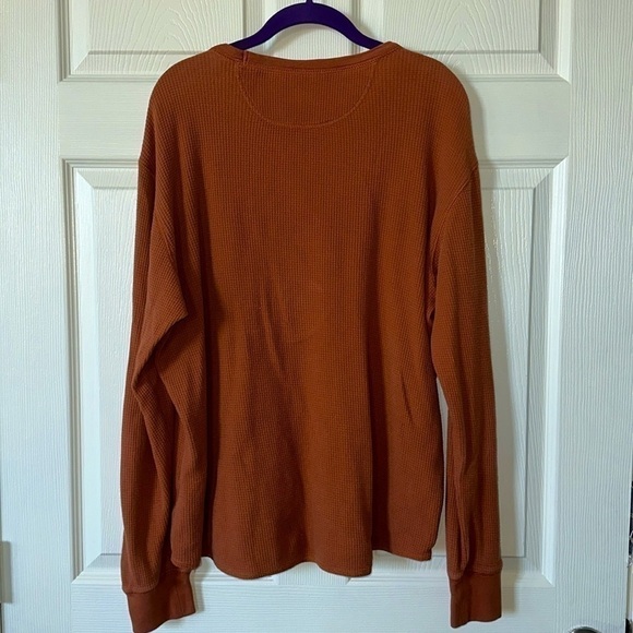Eddie Bauer Orange long sleeve sweater size M - Picture 5 of 5